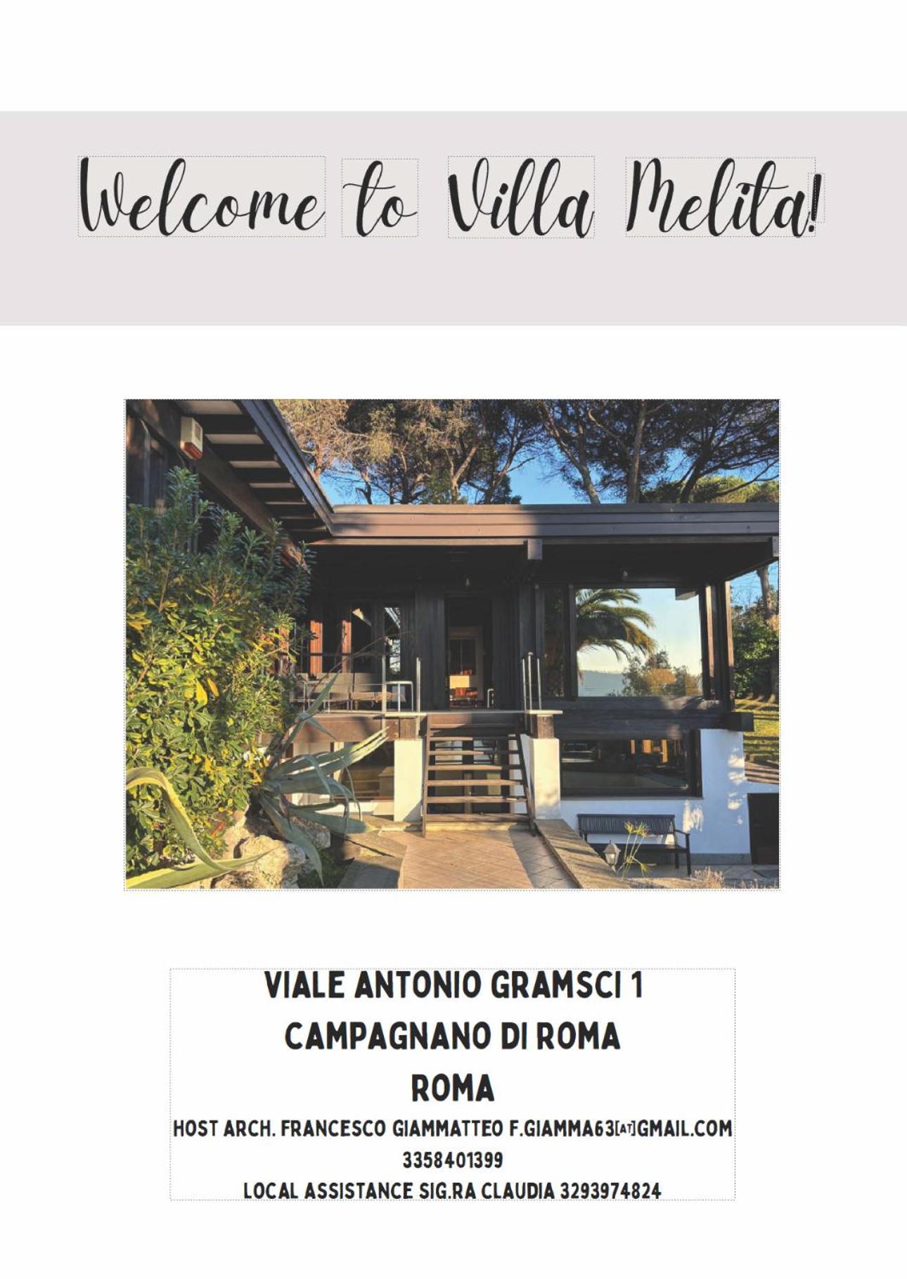 Villa Melita Gia Villa Marzia Campagnano Di Roma Dış mekan fotoğraf